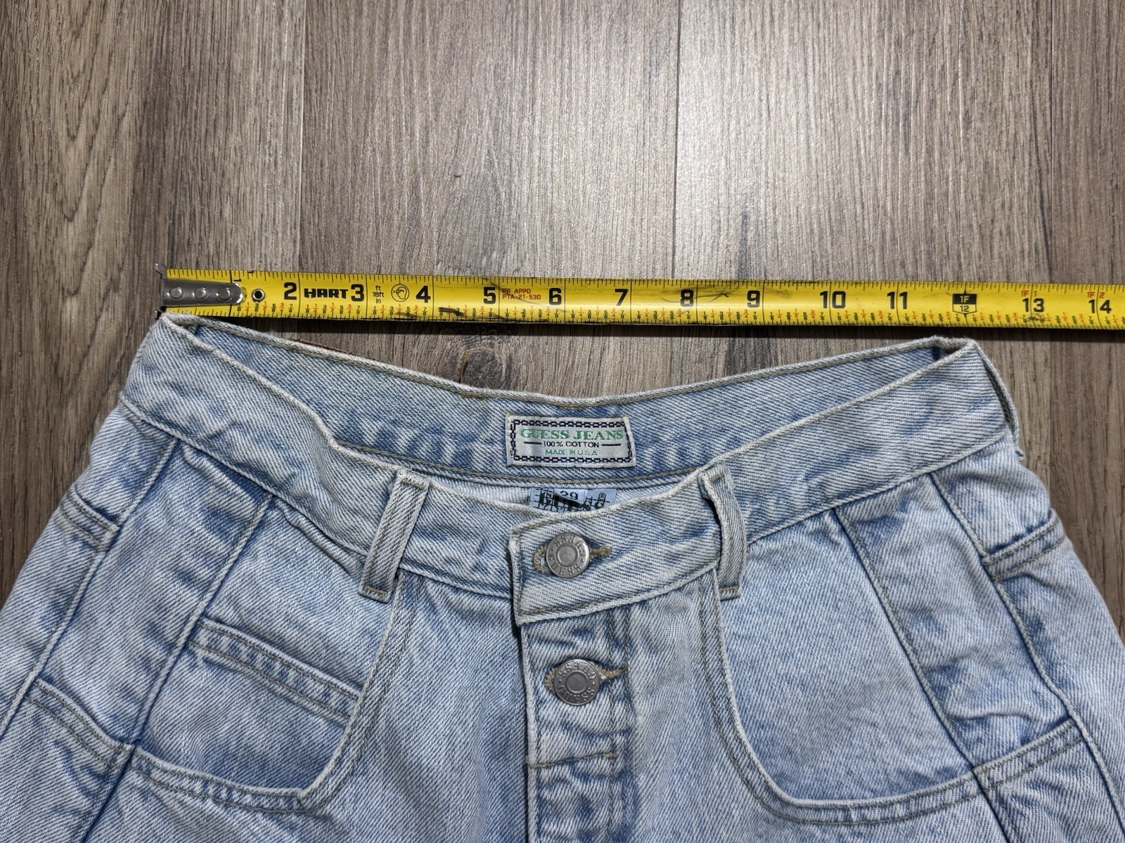 Vintage Guess 10075 – 34 USA Made Denim Jeans Size 29