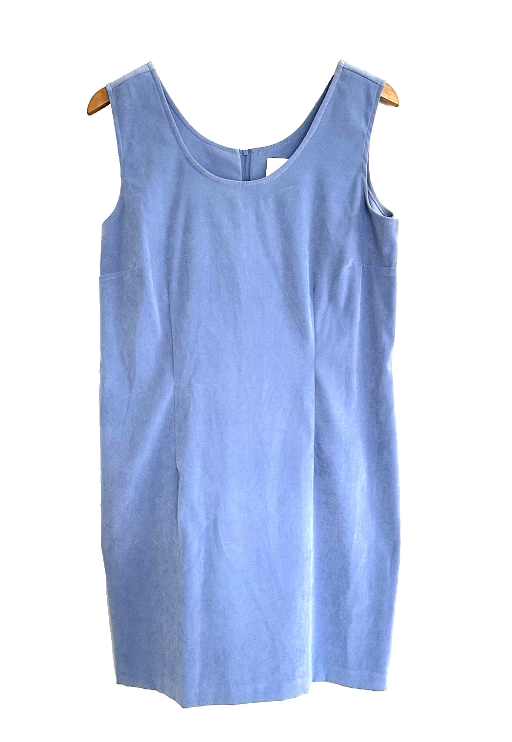 Womens’s shift dress matching coat size 18 NOS blue classic career READ