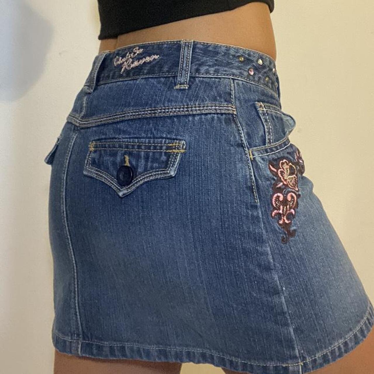 That’s So Raven Vintage Denim Jean Skirt Disney Channel