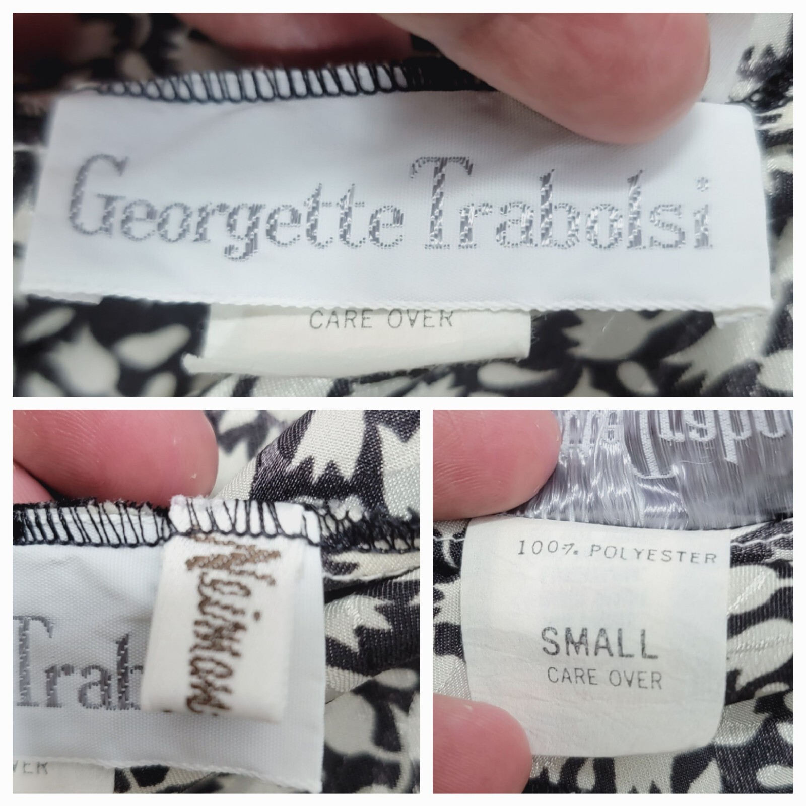 GEORGETTE TRABOLSI SLIP DRESS, SIZE M