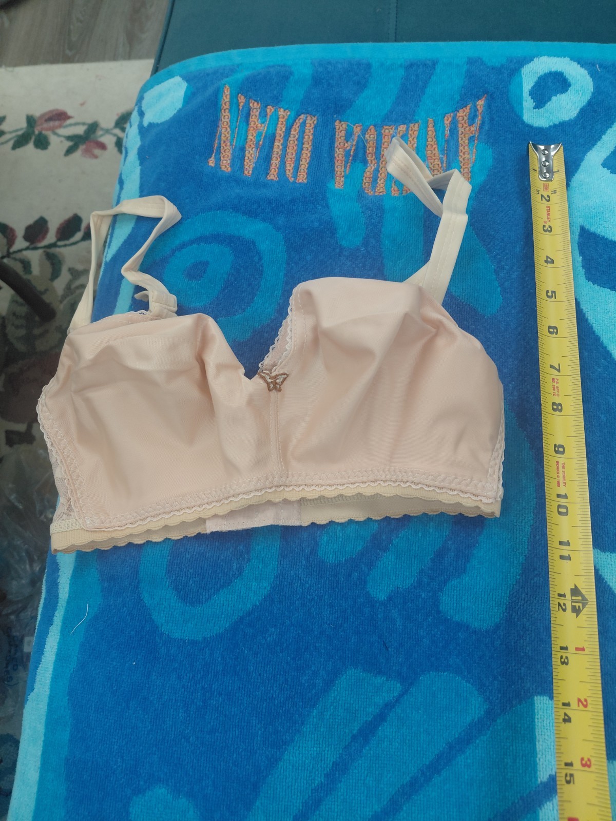 Vintage Lady Cameo Lingerie Bra Size 26EE