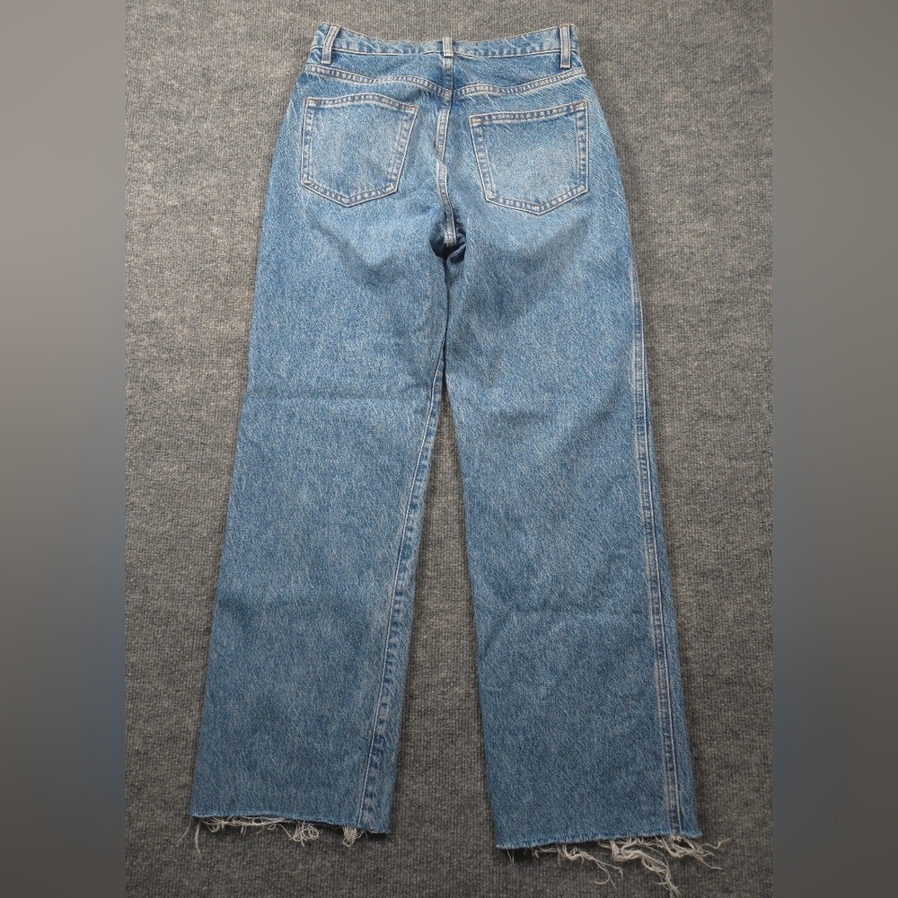 Reformation Val 90’s Mid Rise Straight Jeans Colorado Medium Wash Size 25