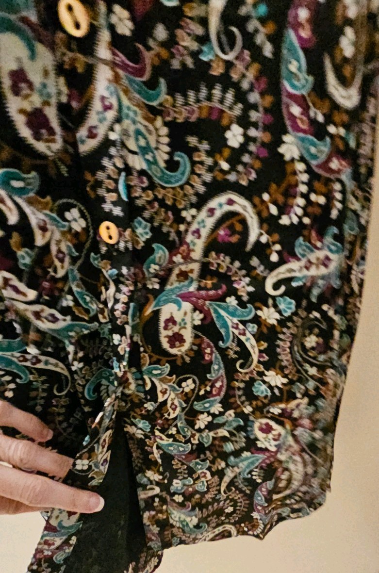 Ann Taylor Black Multi Color Floral Long Sleeve Dress sz 10 NEW WITH TAGS Lined