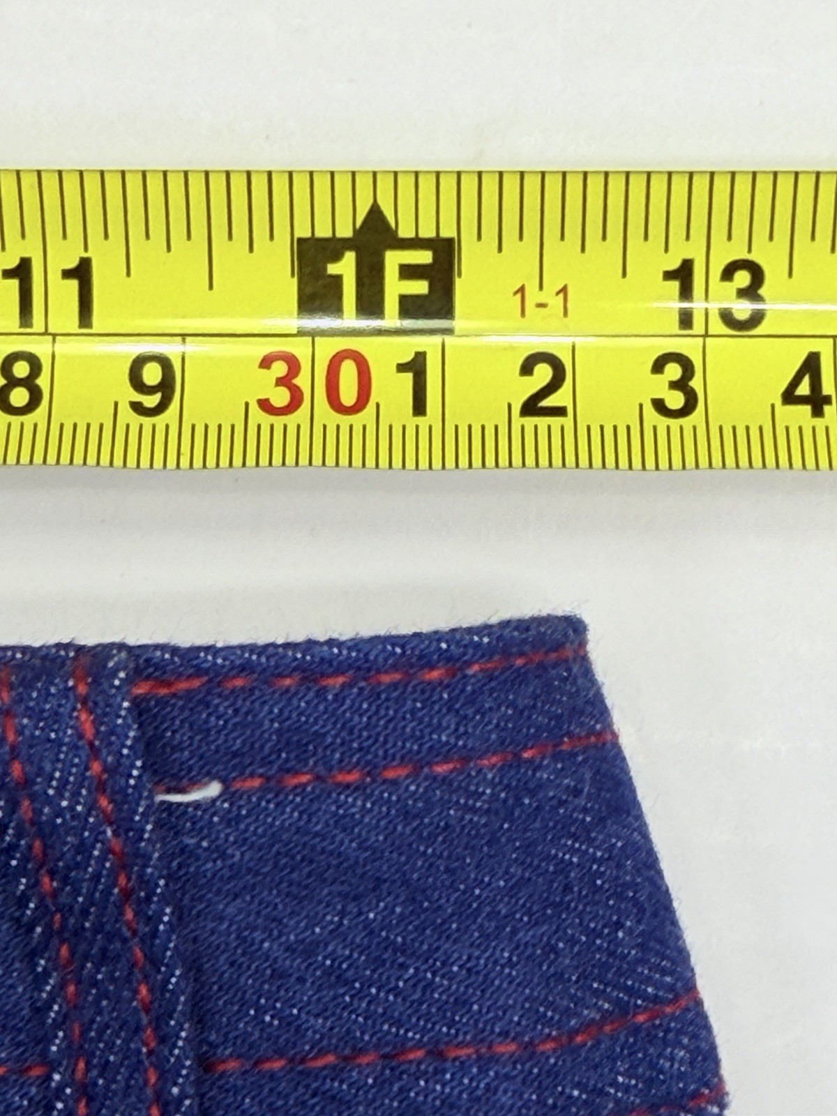 Vintage 70s Arpeja Organically Grown Jeans Women’s 11 Blue Wide Leg