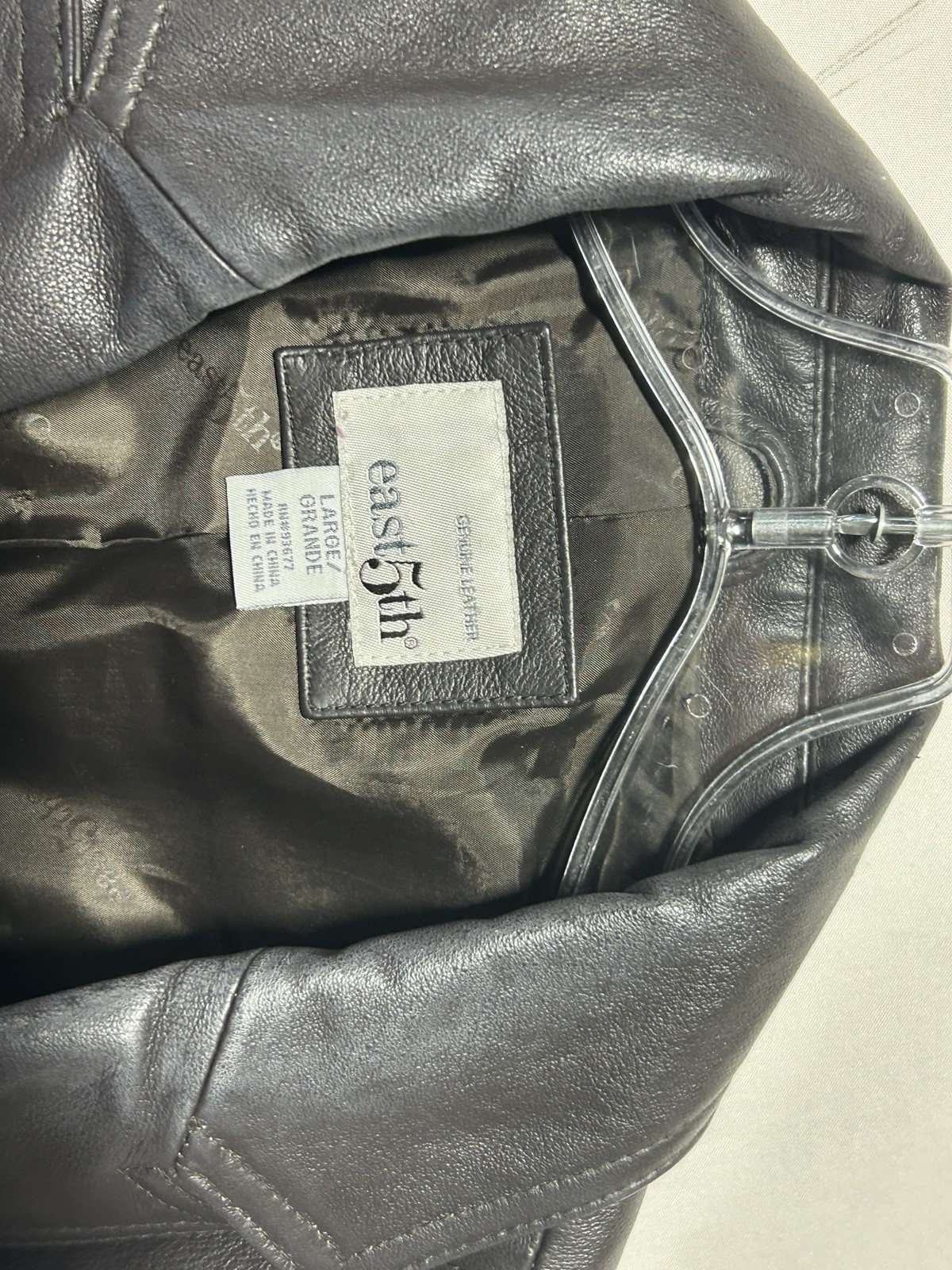 Vintage Brown Leather East 5th Woman’s Jacket