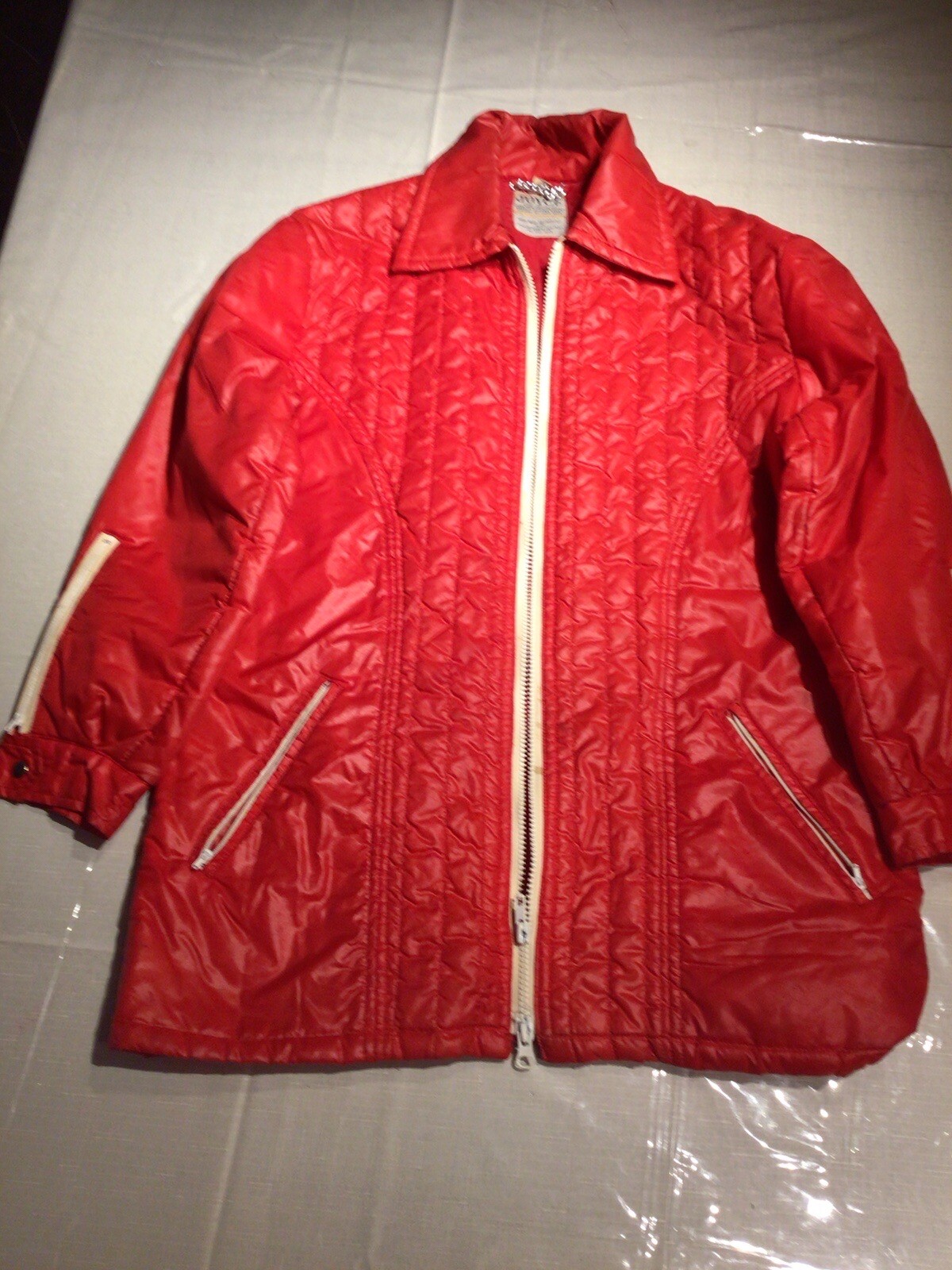 Vintage Joyce Made In Hong Kong Nylon Fall Jacket Ladies Small