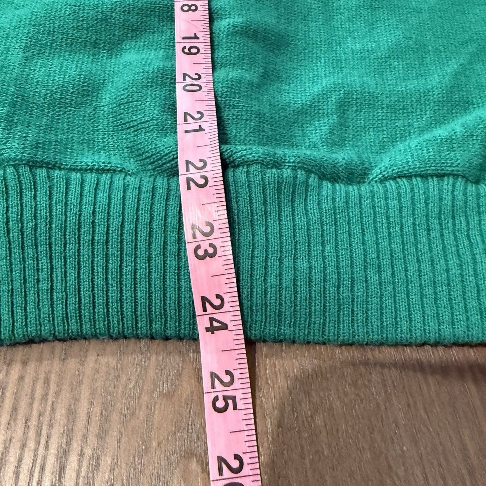 Vintage Handmade Guatemalan Cardigan Sweater Woven Cotton Wool Green Folk Art