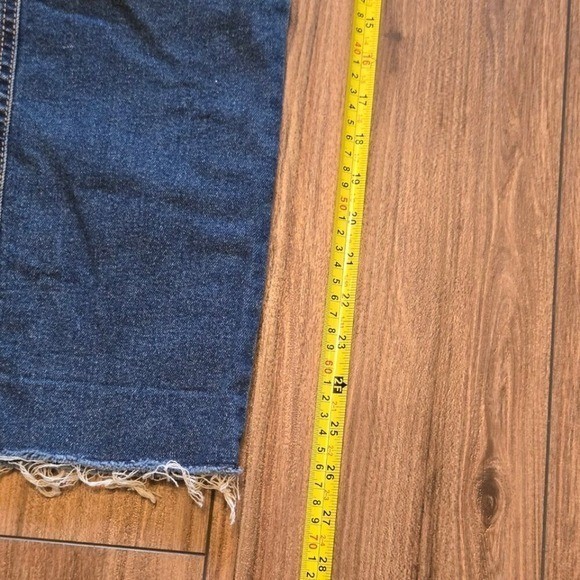Signature b Levi Strauss Heritage High Rise Straight Crop Jeans Size 6