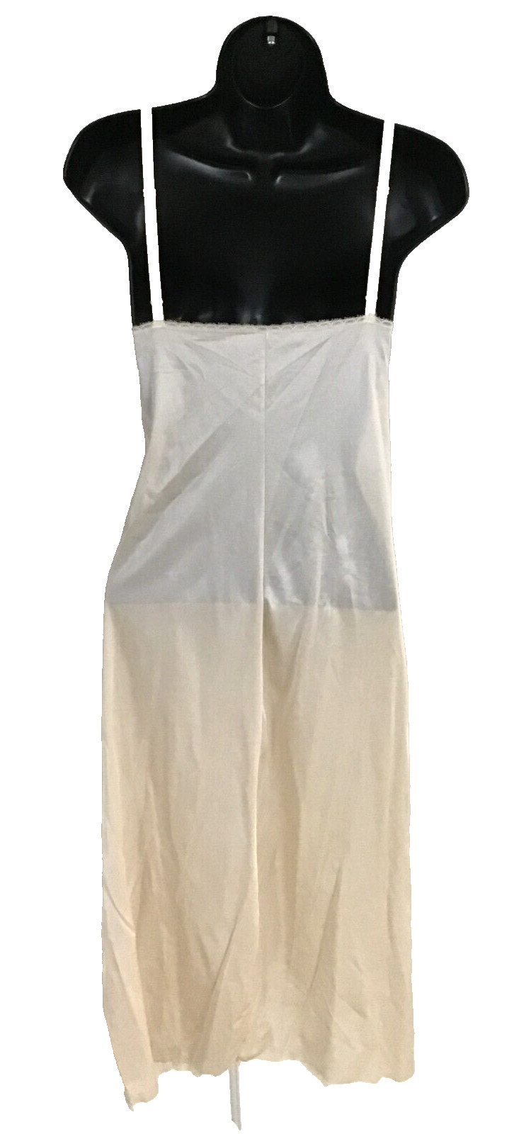 Cabernet Vintage 38/28 Beige Full Slip Night Gown 5524