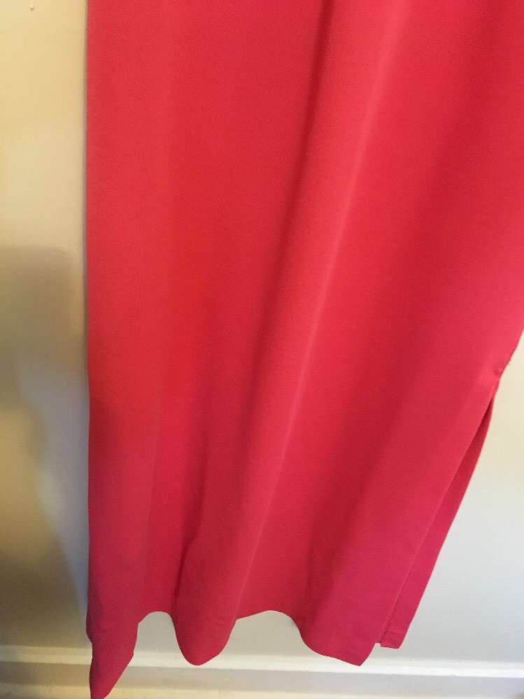 Retro Sleeveless Pink Dress Vintage 1970s Design Tall
