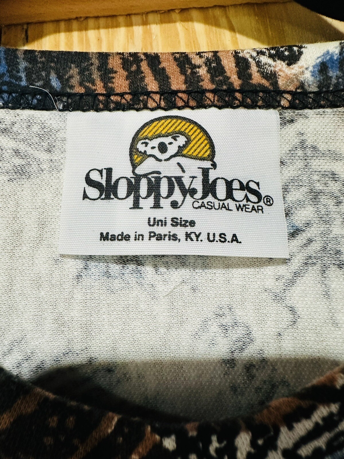 Vintage Sloppy Joe’s Casual Wear Made In USA Unisize Dolman Top And Skirt Retro