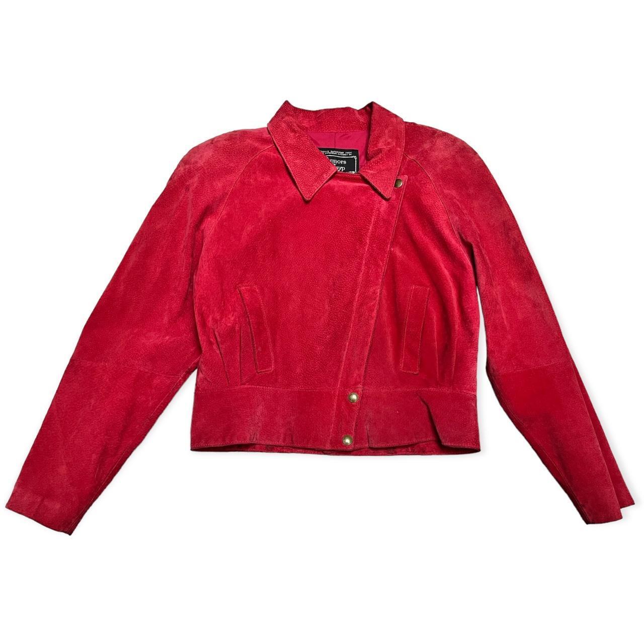 Vintage Genuine Leather Jacket Rumors n Gossyp Bomber – Womens Large