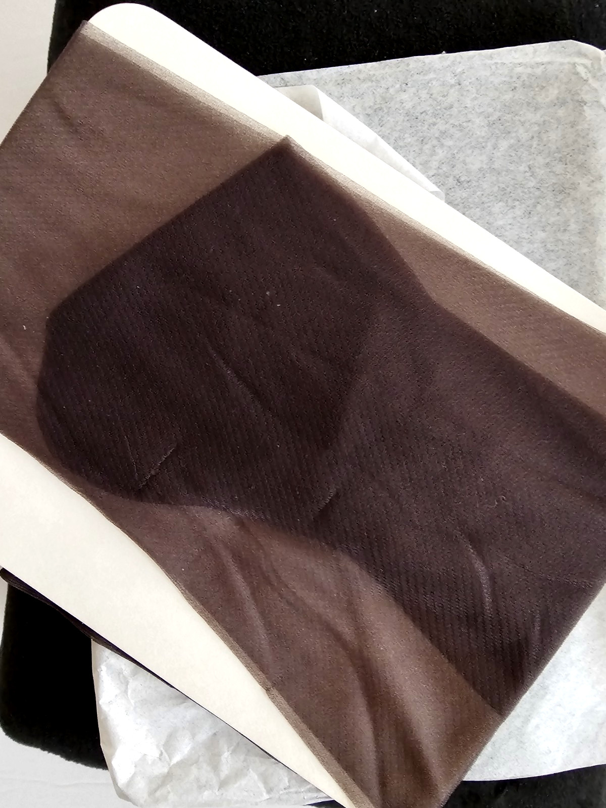 VTG Dupont Trimlym 50s Brown Stockings