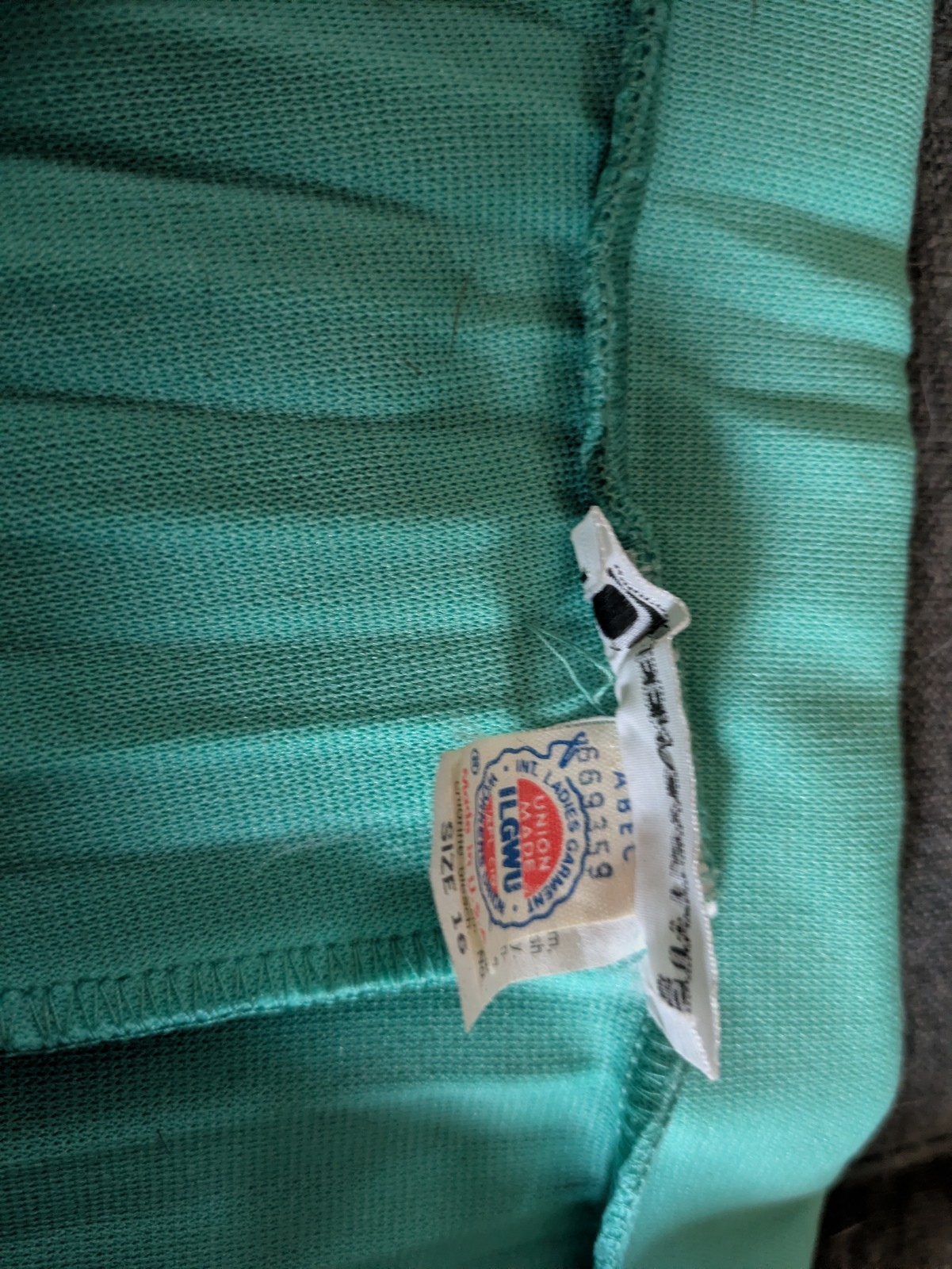 Queen Casuals Vintage teal/aqua Green Pleated Skirt Regular Size 16 29″ length