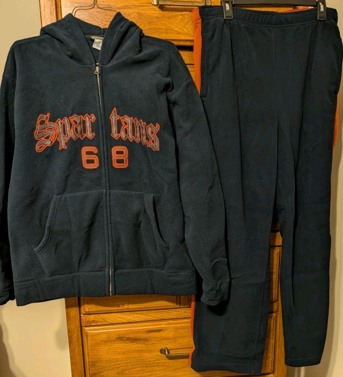 VTG Old Navy 2 Piece Blue Track Suit Jacket And Pants Set Y2K
