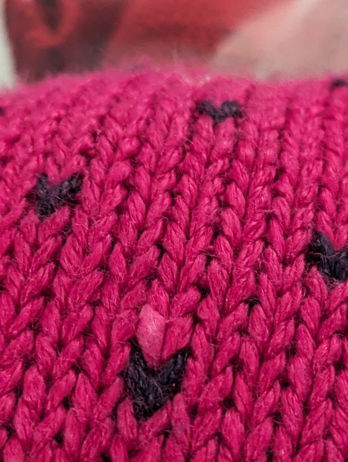 Vtg JJ Fargo Pink Textured Sweater – Women’s MEDIUM – Tassel Shoulder Pad Korea