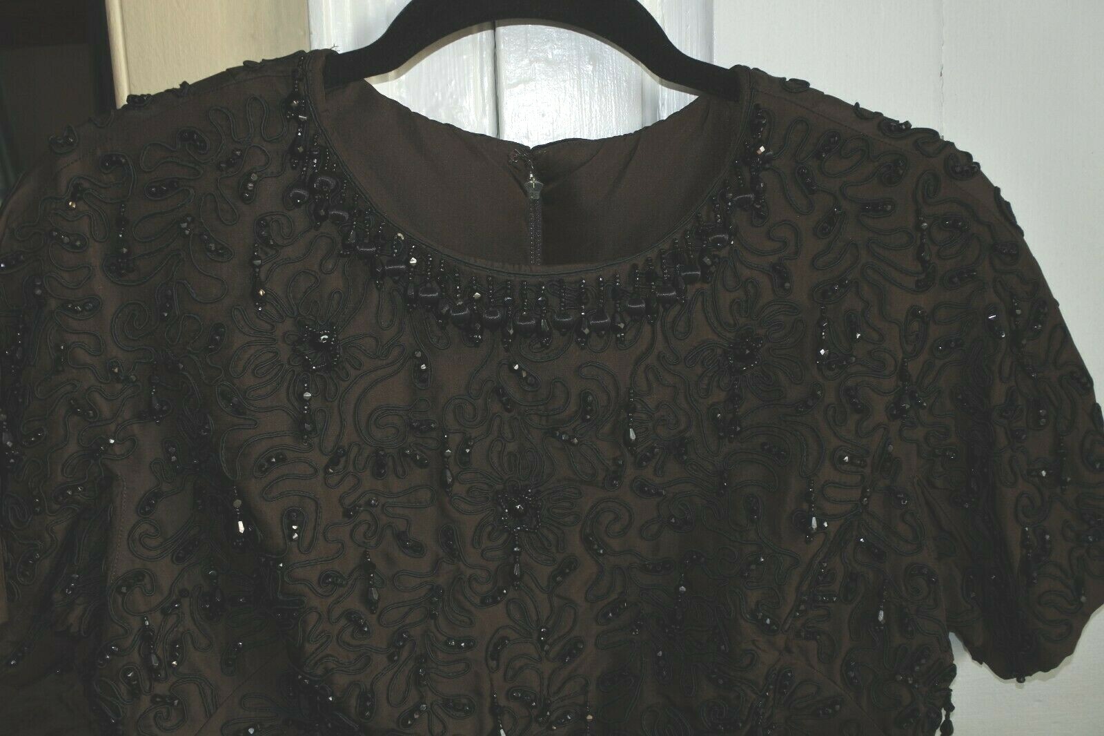 HARMAY TRUE VINTAGE BEADED COCKTAIL DRESS