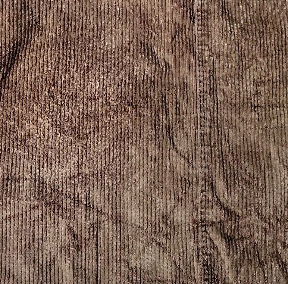 Vintage Directives Corduroy Pinafore Apron Dress Large Chocolate Brown Academia
