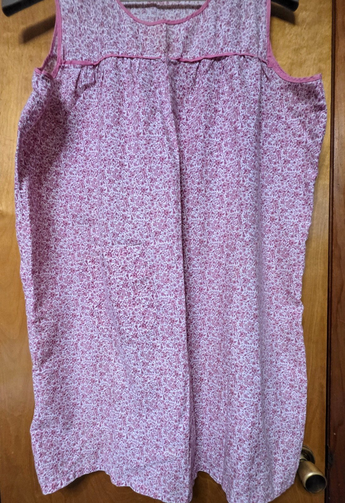 Vintage 60s Plus Size Handmade House Dress MUMU groovy Print