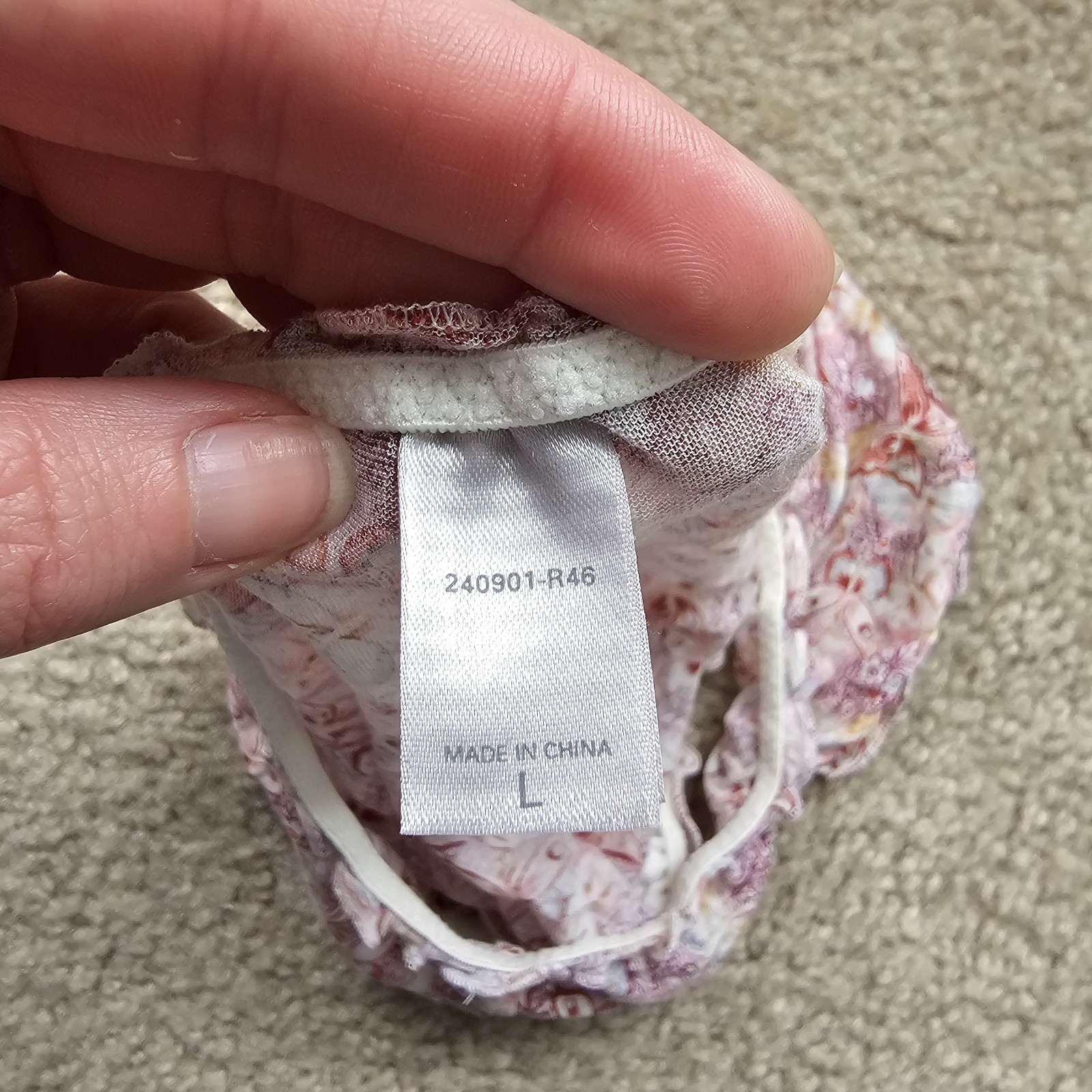 Victorias Secret 2009 y2k shirred butterfly bikini sheer modal size large