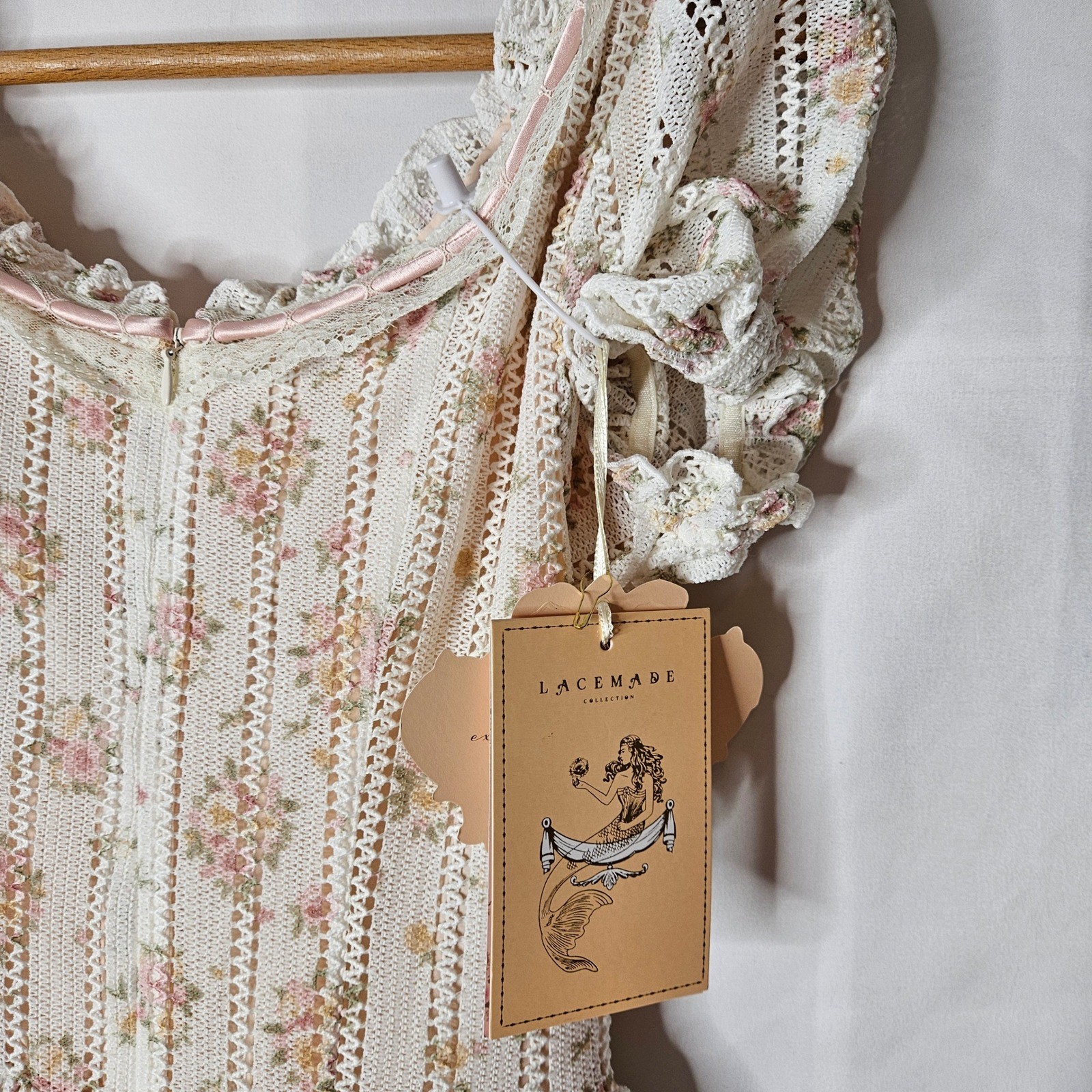 Lacemade Rose Path Corset Dress Sz S NWT