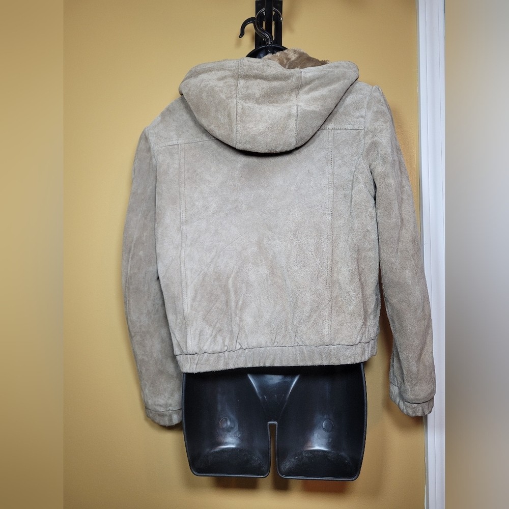 Vintage VTG Wilson Suede and Leather Jacket Made in Korea sz 12 Style 6697