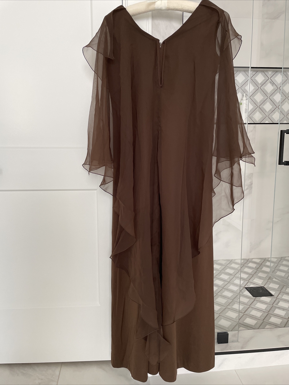 VTG 1960’s Felix Arbeo For Aventura Brown Dress, Loose Fitting, Size M-L/ 10-12