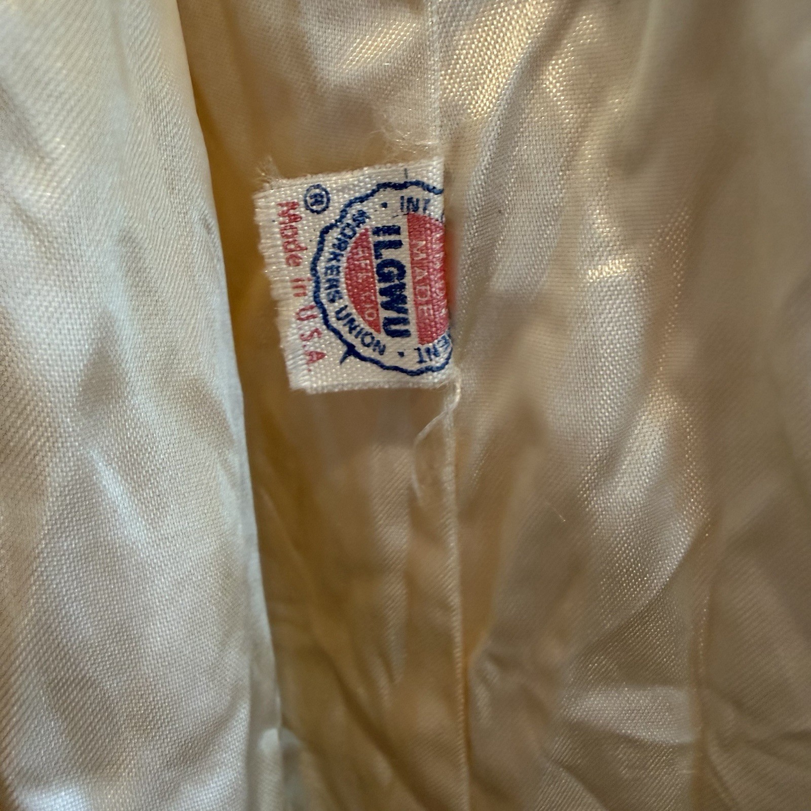 Wellington Fashions Merino Wool Vintage Ivory Women’s Coat USA Made Size Medium