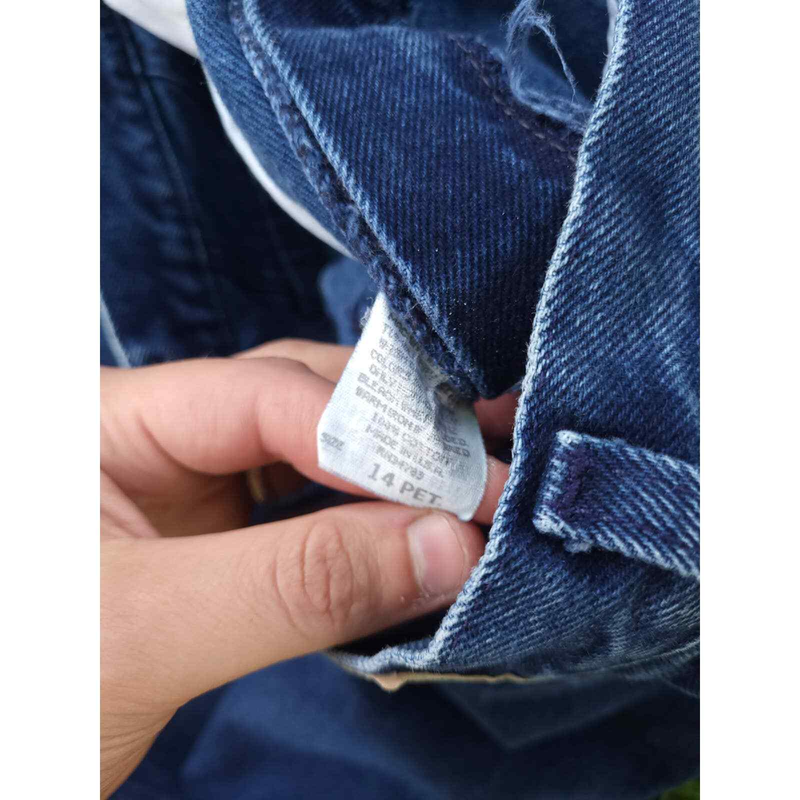 Vintage 1980’s/1990’s Denim Lee Riders Mom Jeans / Blue / 29×29 / 14 Petite