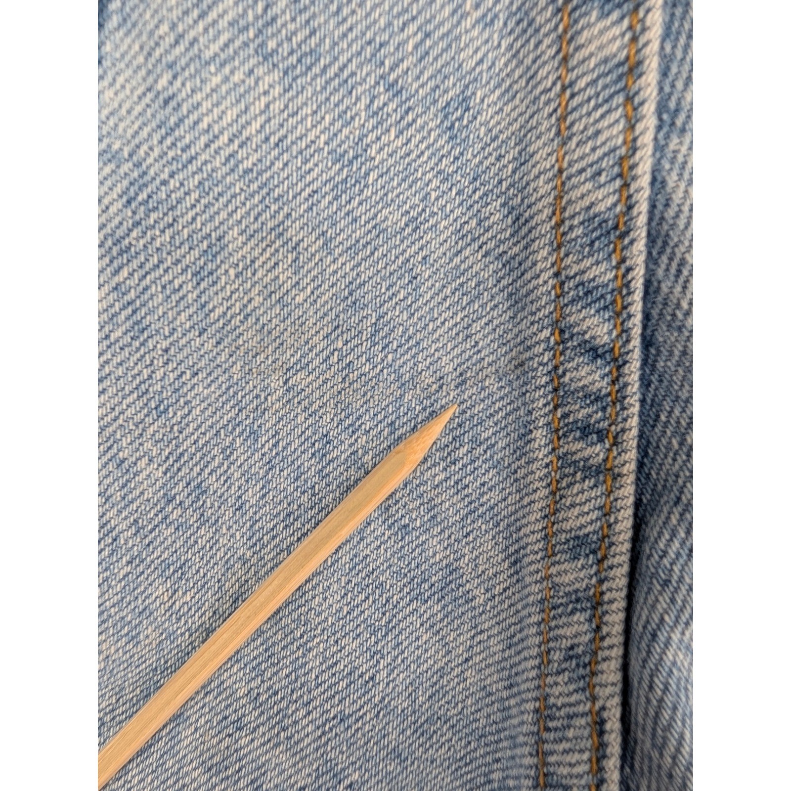 Sasson Vintage High Waisted Denim Shorts 13/14 Light Blue Button Fly 90s Retro