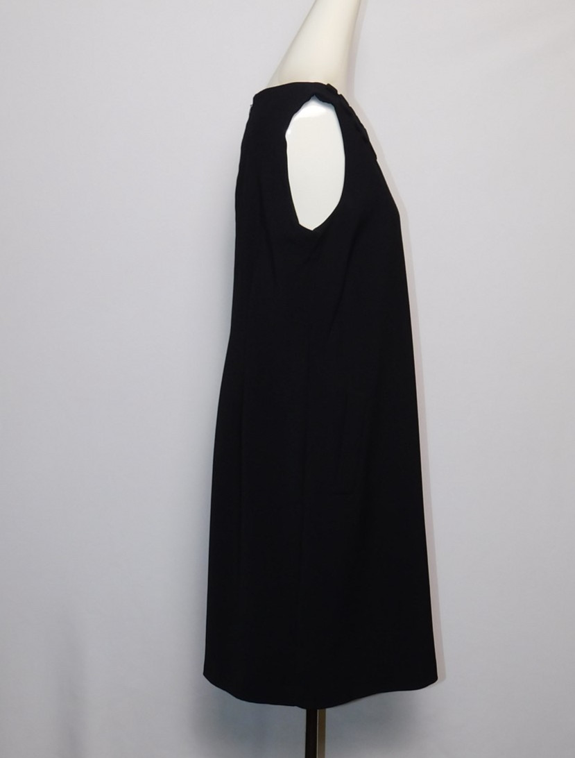 Women’s Dana Buchman Black Elegant Classic Shift Dress Sz 12