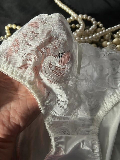 Vintage Panties by Victoria’s Secret NEW Nylon Spandex 2nd Skin White Size Small