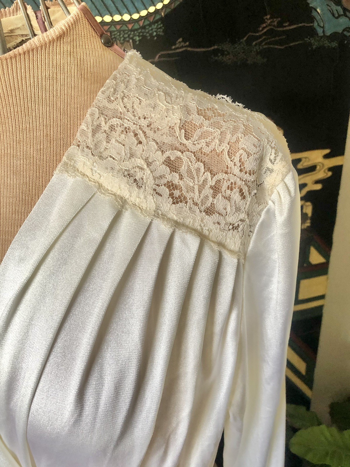 Vintage 60’s Hollywood Starlet Charles Grahame Ivory Robe For Harrods