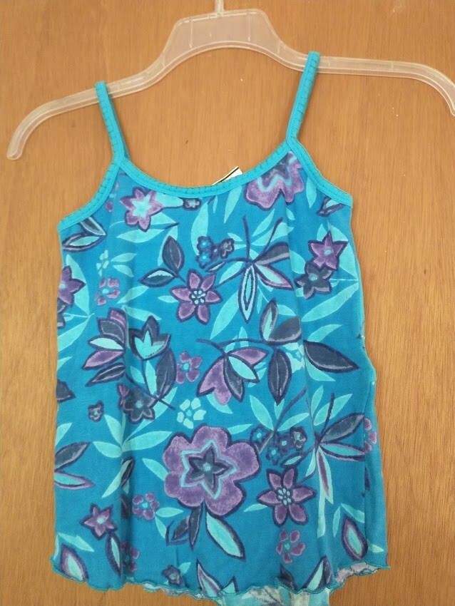Blue Plate Spaghetti Strap Tank Top Juniors S NWT