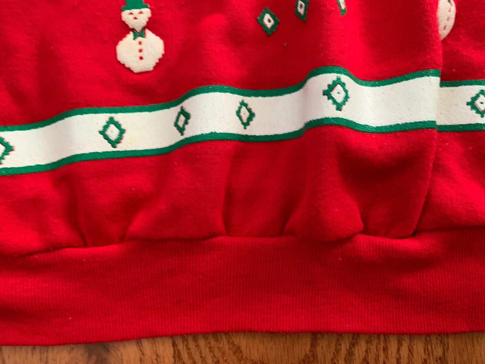Holiday Ugly Christmas Snowman Graphic Sky Lite Sweatshirt Women’s