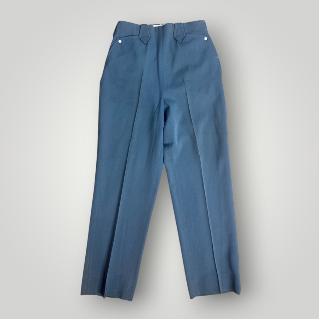 Vintage 1950s 'The Allen MFG. CO of Denver’ Western Pants Blue Pearl Snap