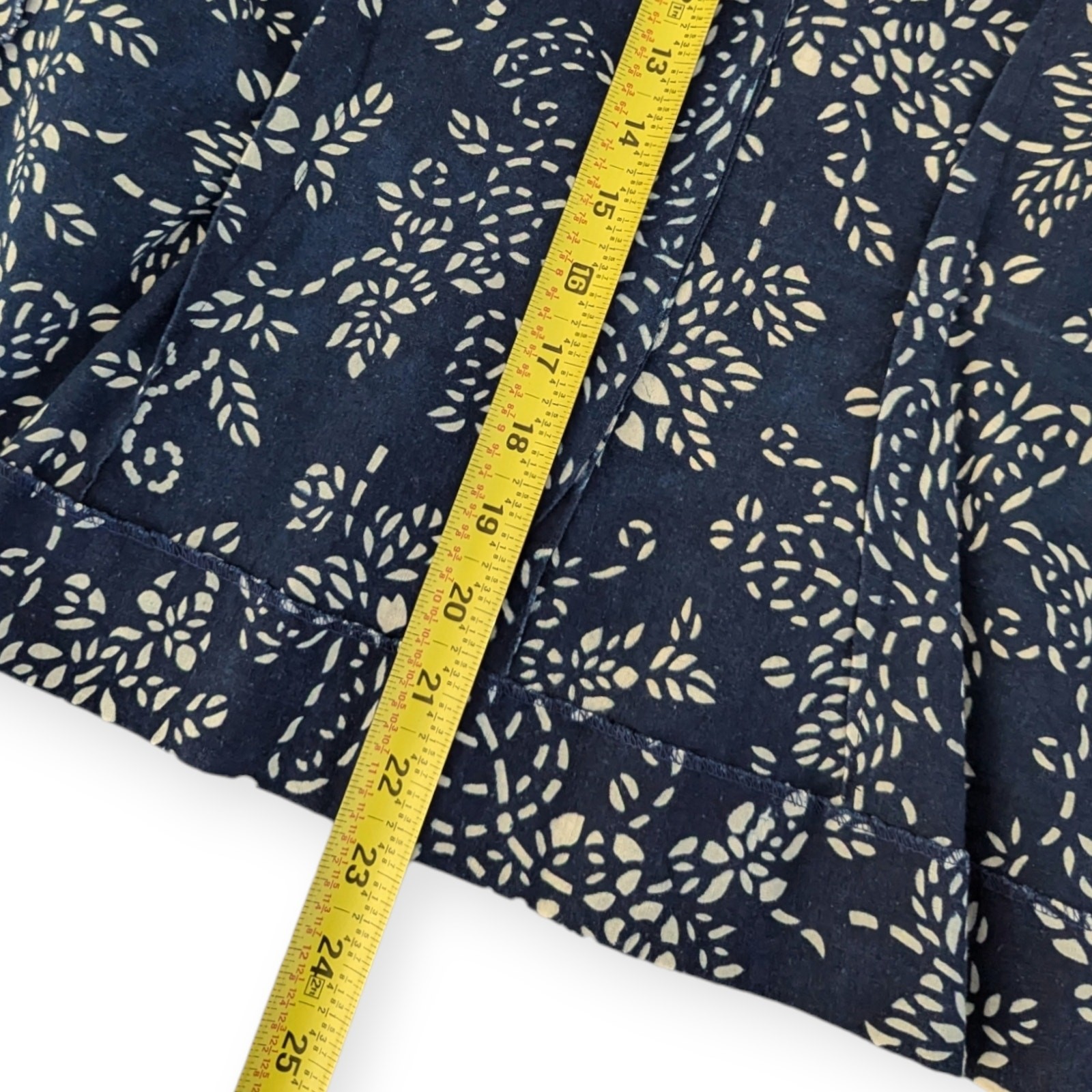 Vintage Dress and Jacket Suit ~ Atelier Yoko ~ Indigo Dobby Sunflower Japan