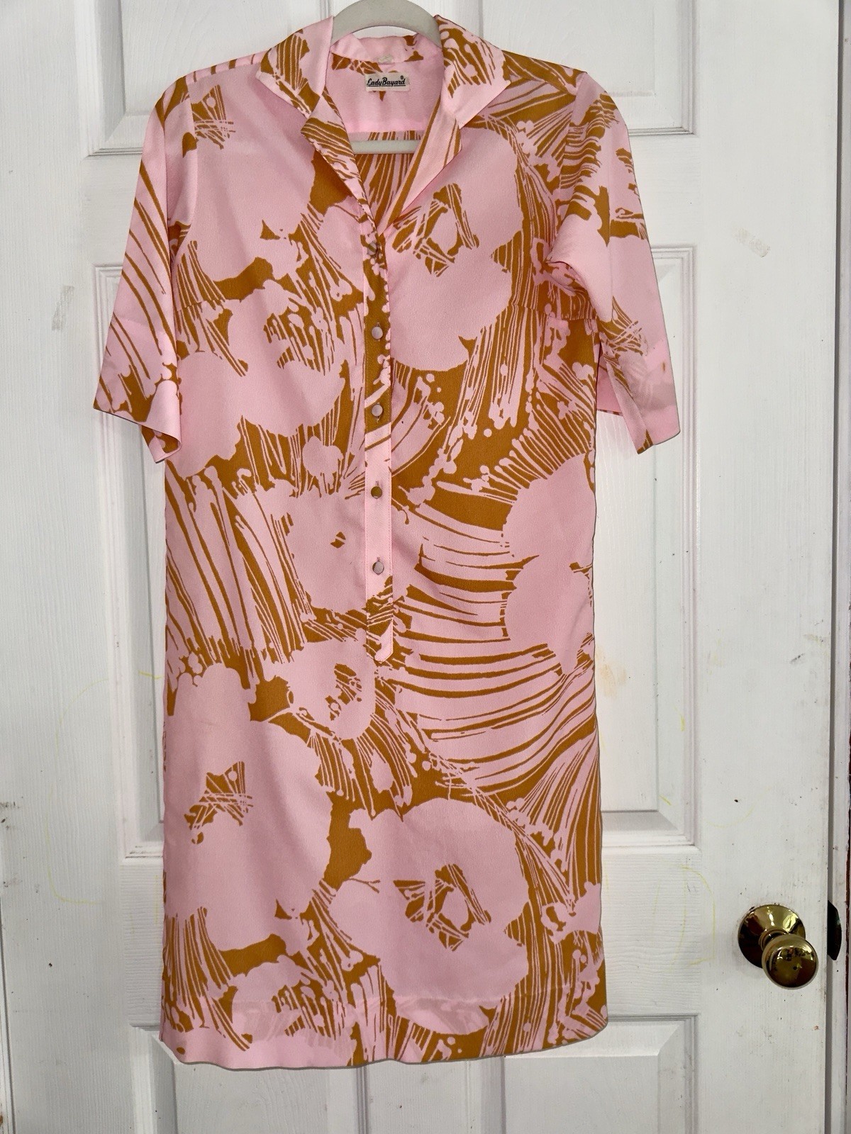 Vintage Baynard Floral Shirt Dress 1950s/1960s