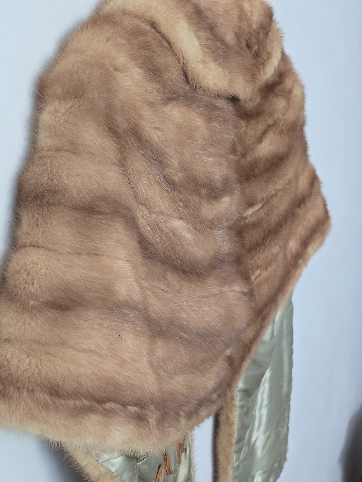 Mink stole vintage EMBA „Autumn Haze” A beauttful color.