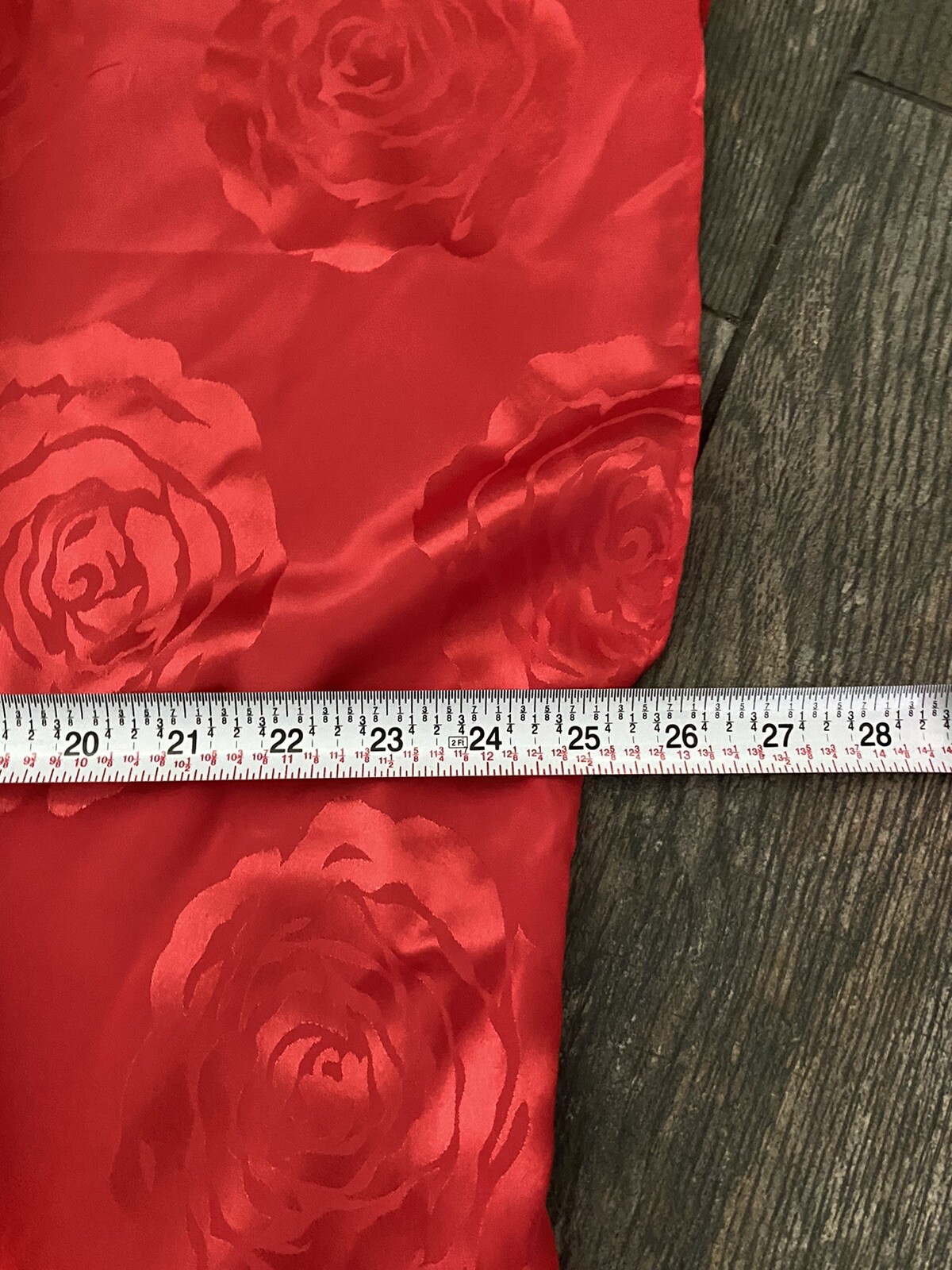 Red Rose VINTAGE NWT Mervyn’s Touche’ LA 80’s 90’s shirt Top M L ?