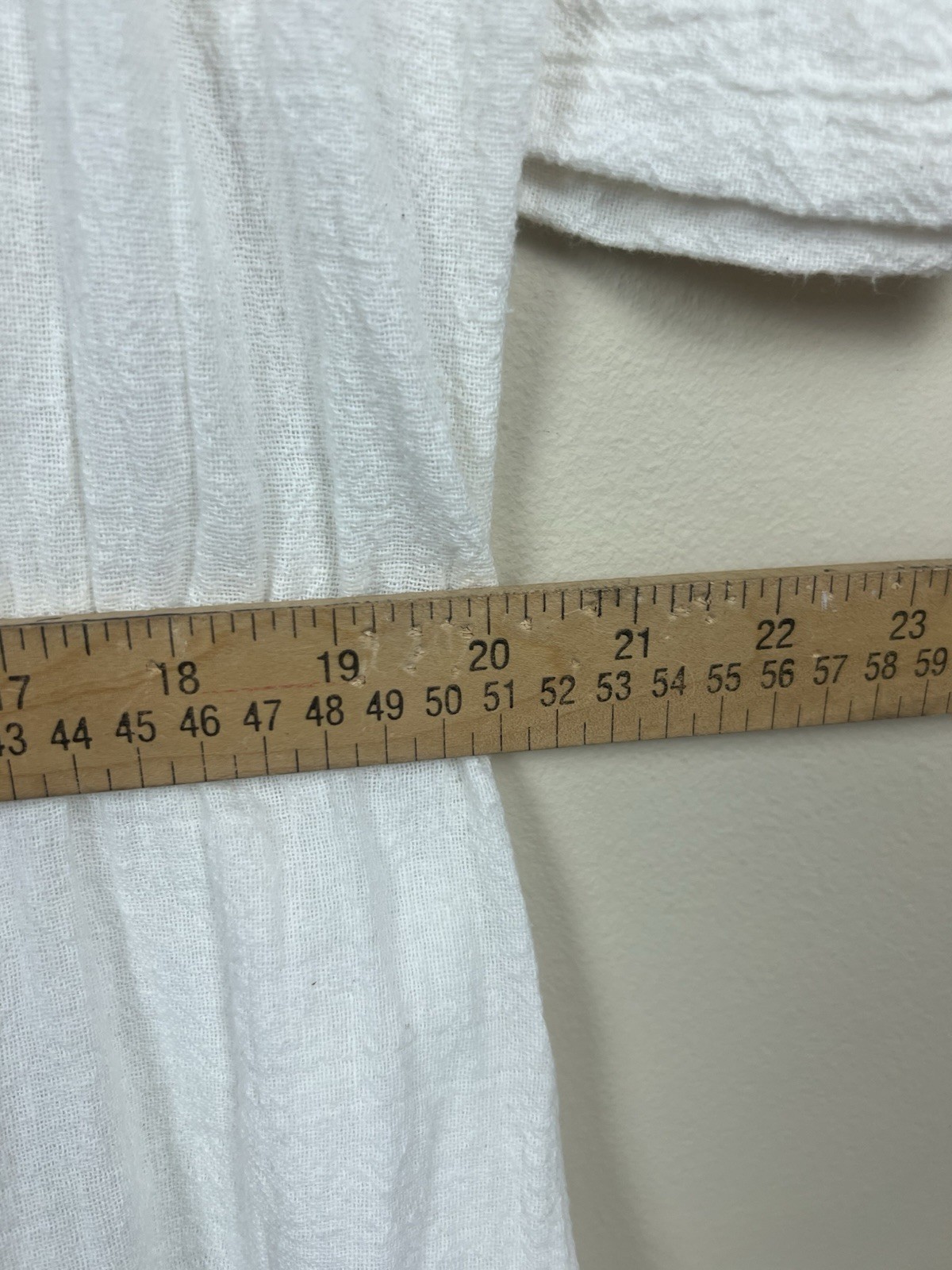 Vtg 70s Cotton Gauze Dress Fairy Bohemian Grecian Cotton dolman Sleeve goddess