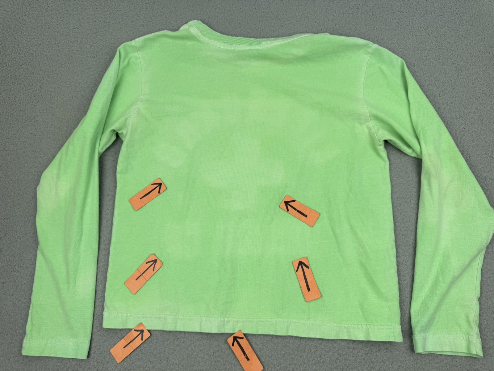 Vintage Lifeguard Shirt Womens Small Green Long Sleeve Venice Beach California