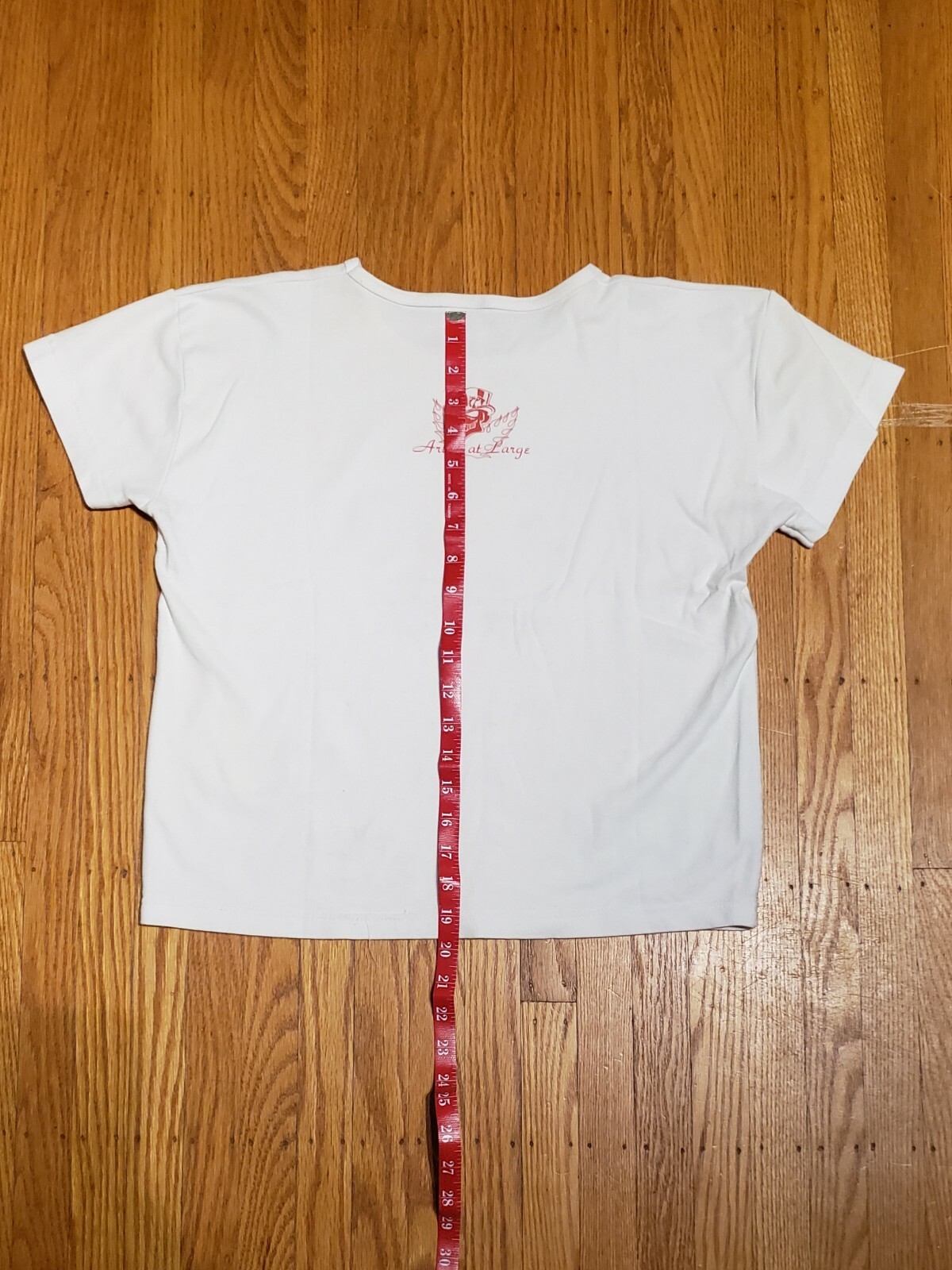 Vintage babydoll tee Lat Sportswear Size L Artist At Large