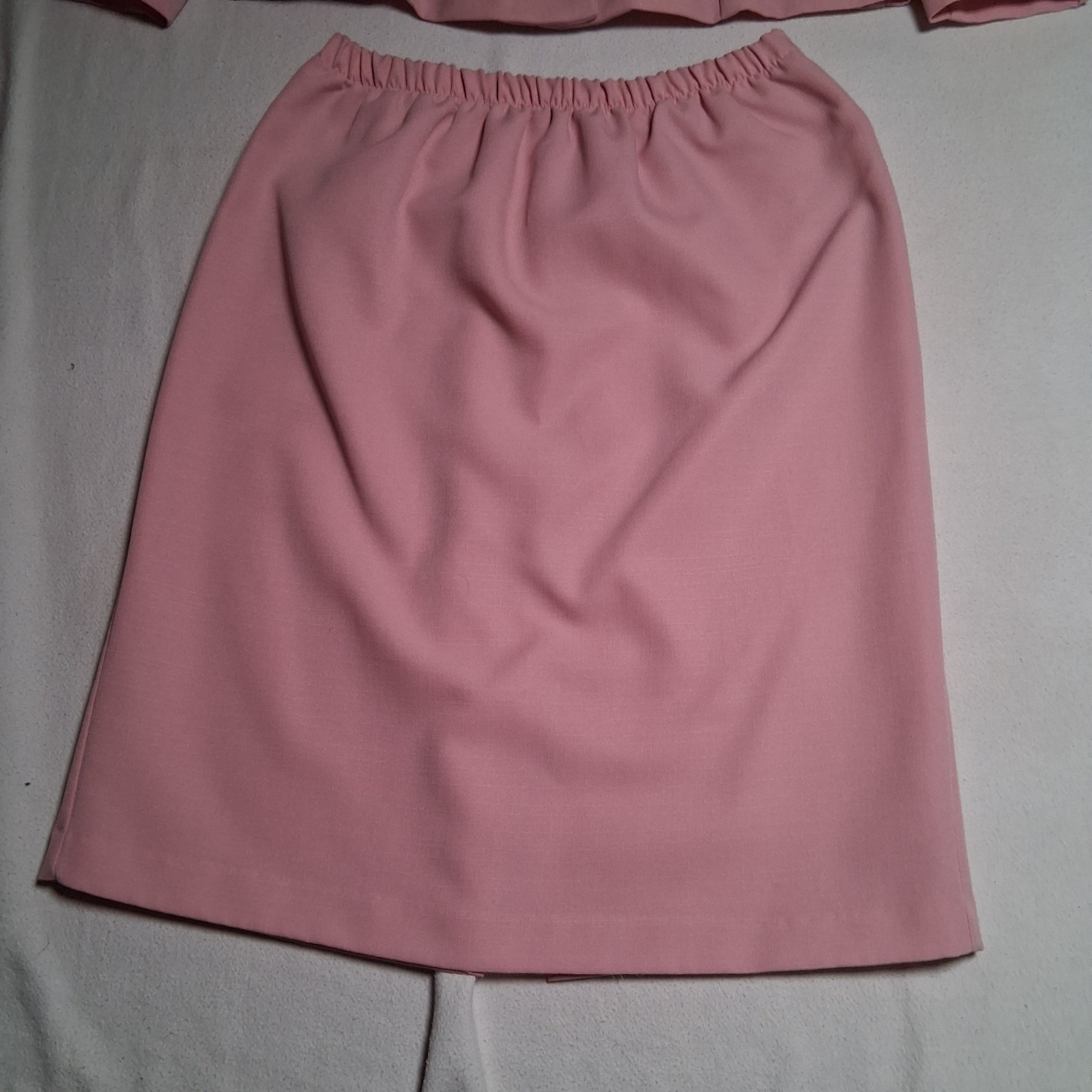 Vintage C B New York Semi Formal Jacket And Skirt Pink Size 12 Wedding Events