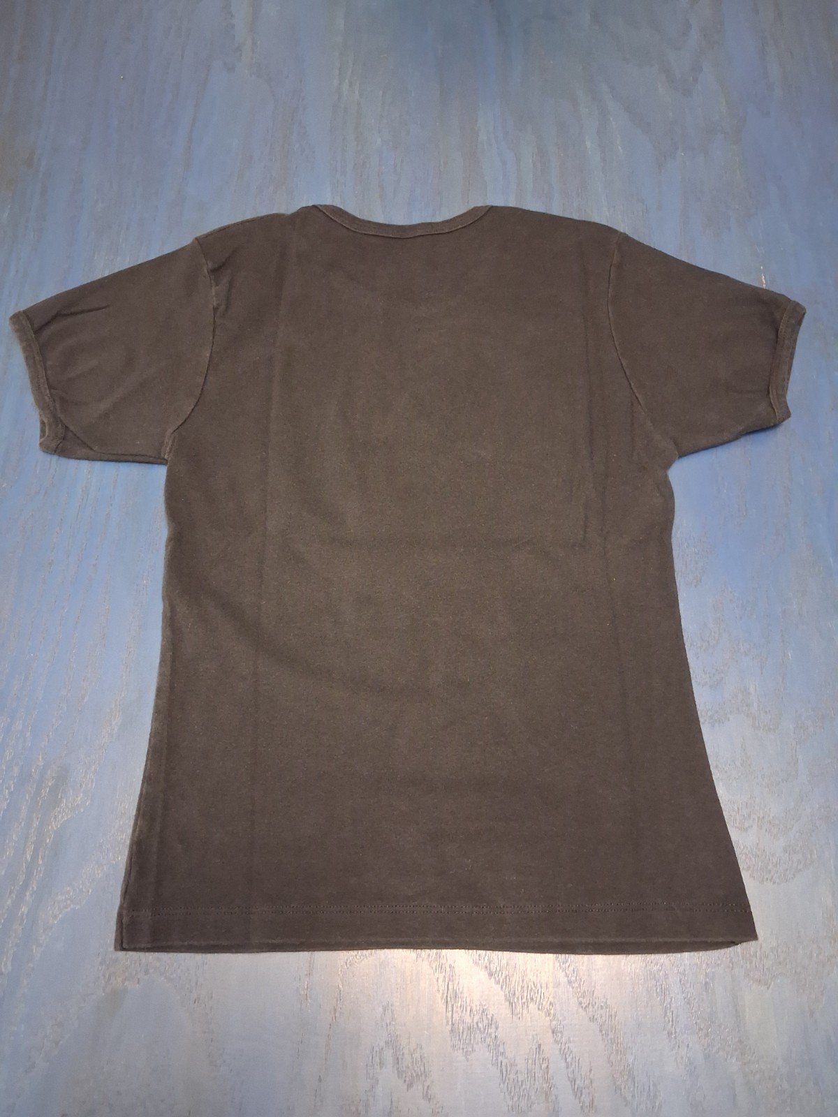 VTG 2002 Bettie Page Pin Up Baby Doll Tee Shirt Black Blue Graphic XL Y2K