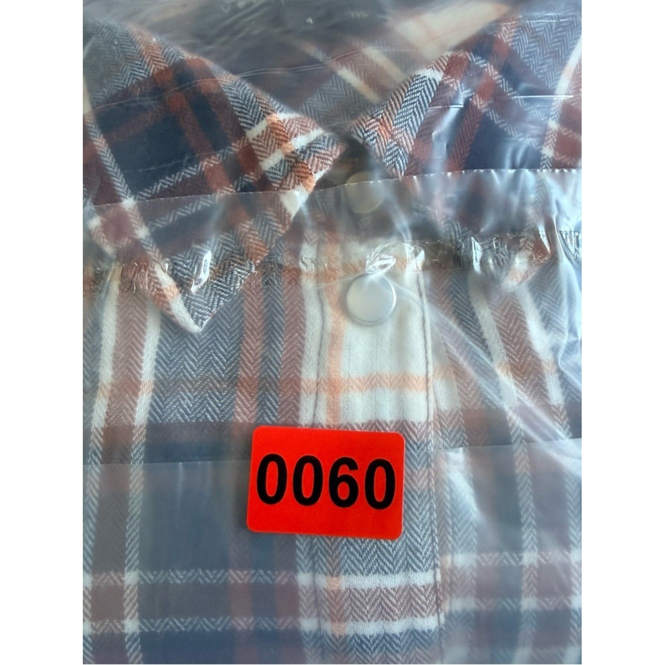 Veronica Beard Jeans Barnette Plaid Cotton Flannel Western Shirt size 4