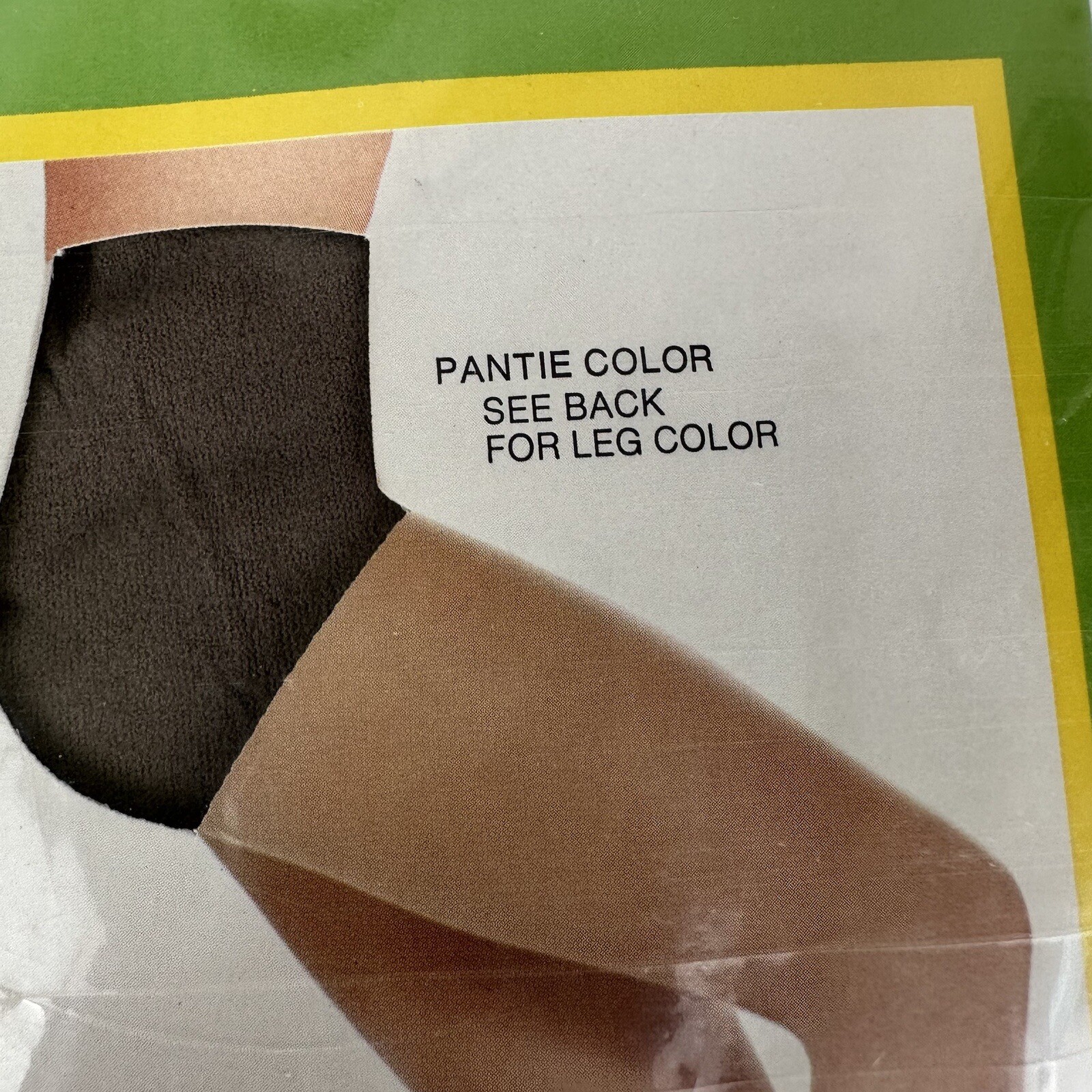 Vintage Hush Hush All In One Panties and Panty Hose Sandalfoot Taupetone Size AB