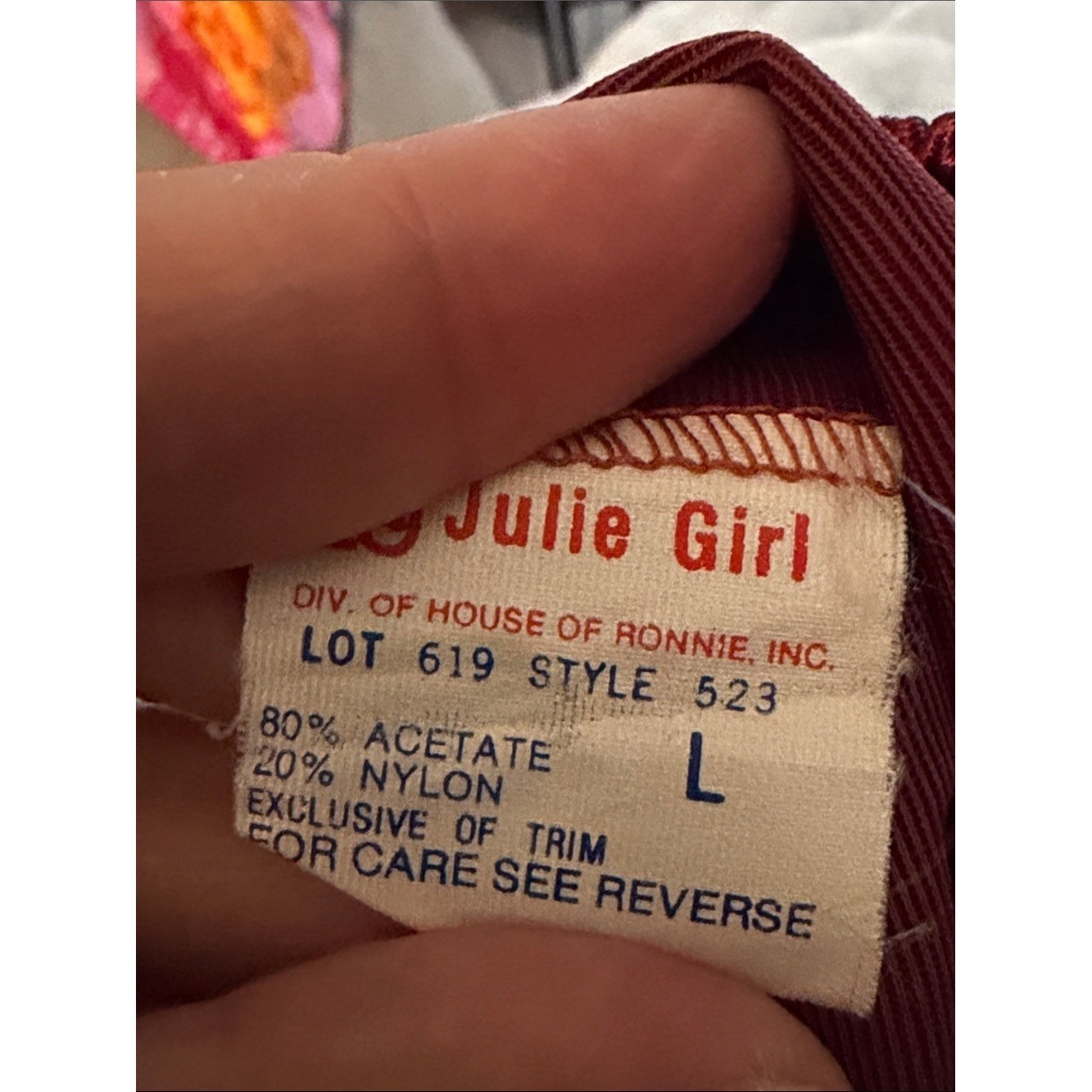 Vintage Julie Girl Strapless Satin Side Stripe Short Romper Size Large