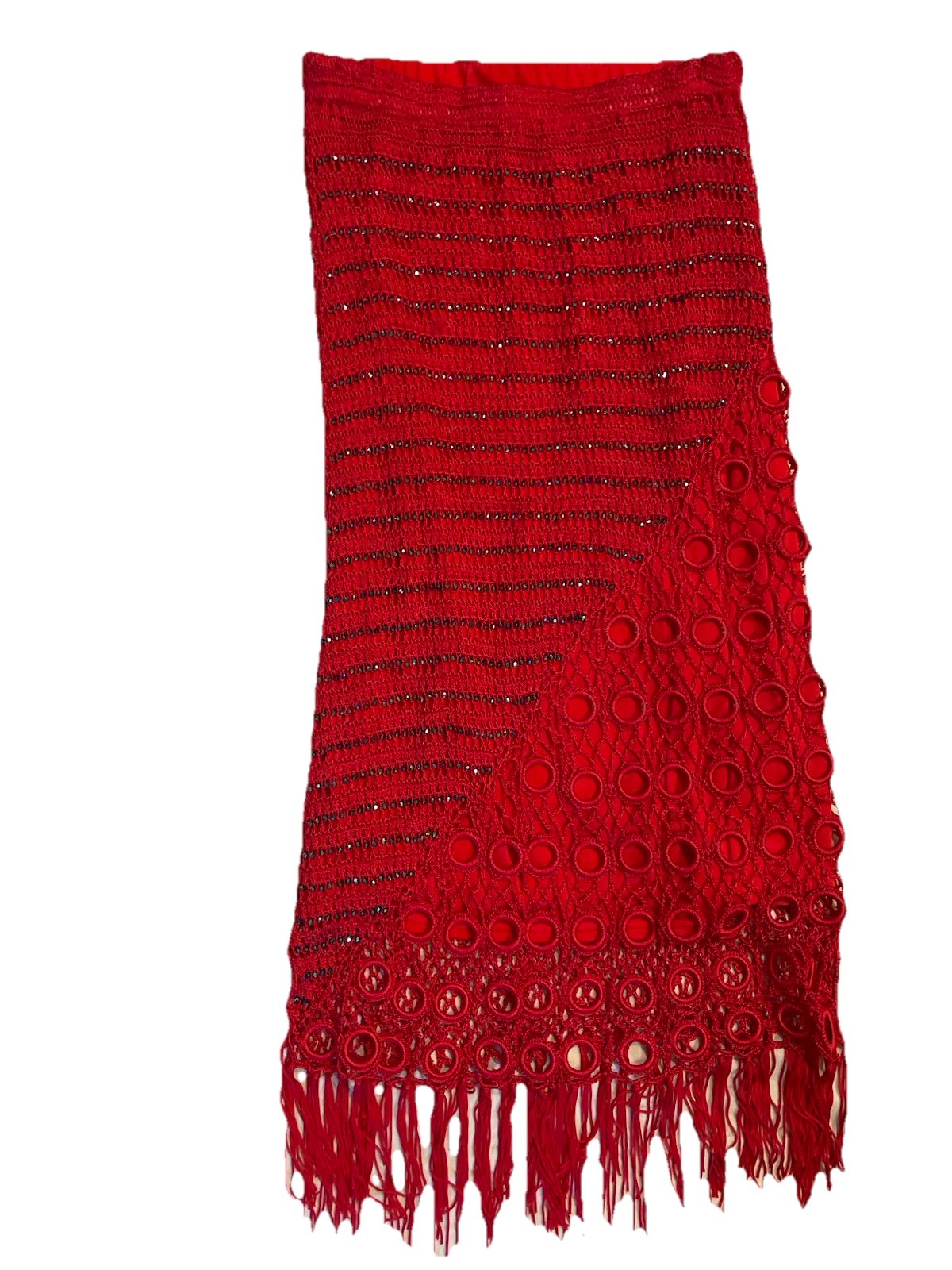 Vintage Joanna Red Skirt Size S/M See Pictures Details