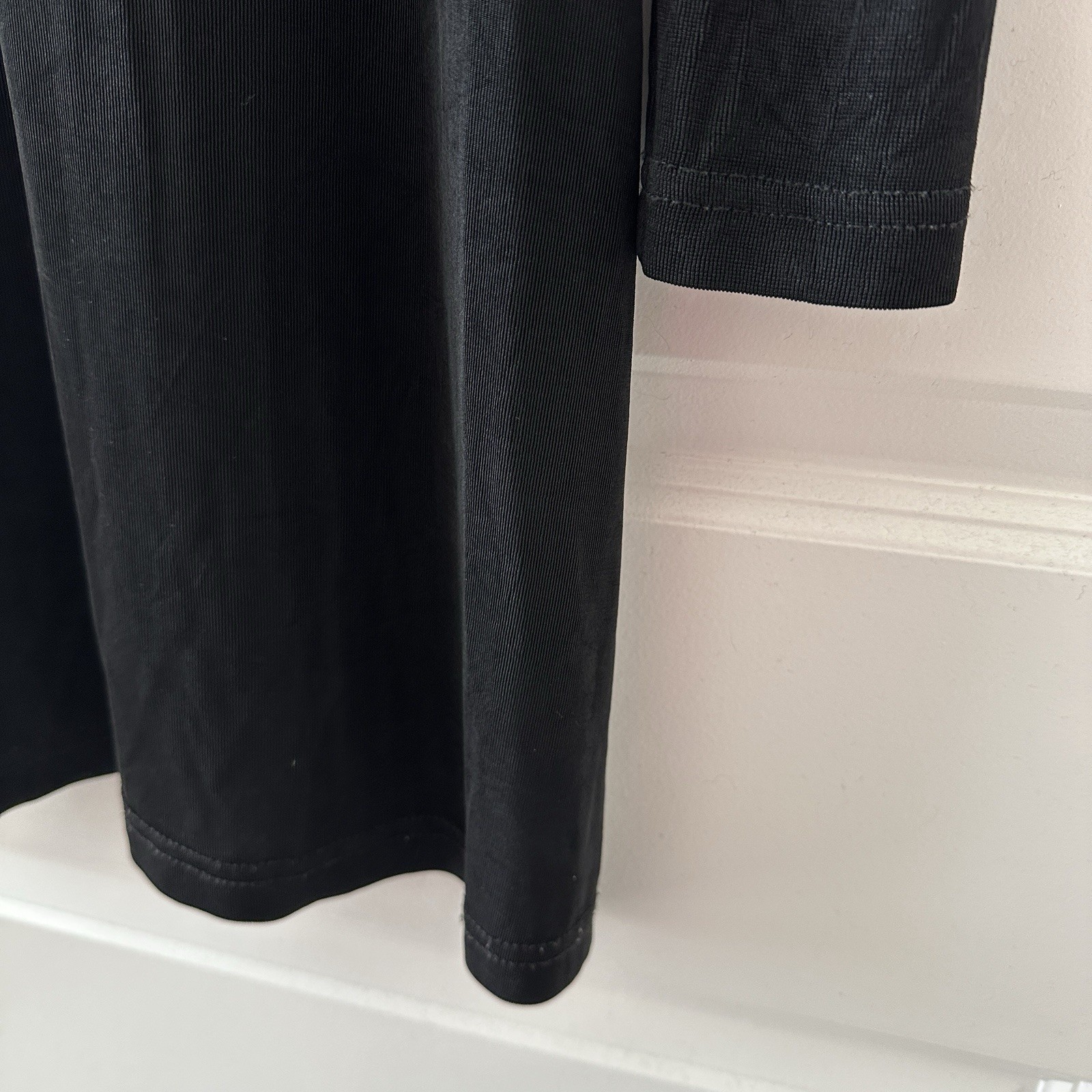 Vintage 90s Gap Black Long Sleeve Maxi Dress Women’s Size Small Witchcore